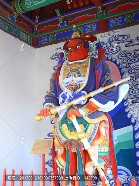 河津玉泉寺哼哈二將的哼將