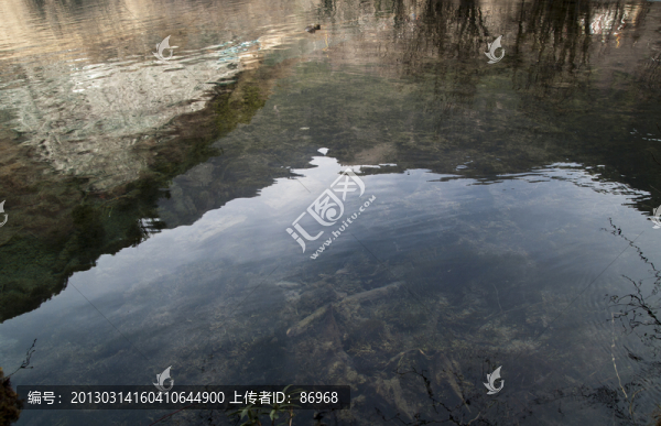 九寨溝的水
