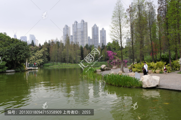 幽靜的園林景觀
