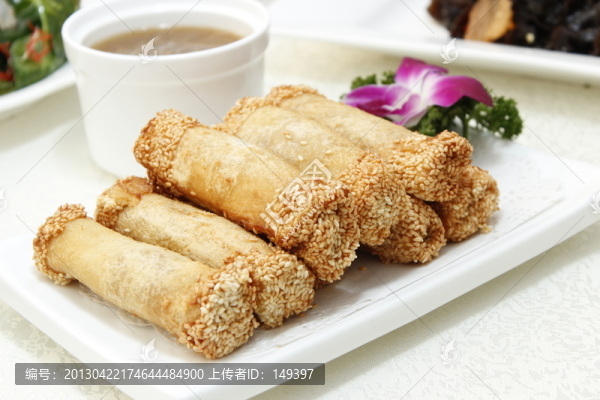 芝麻香芋卷
