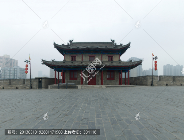 西安城墻建筑