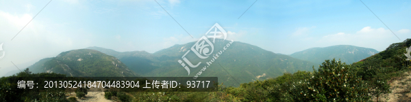 北辰山全景