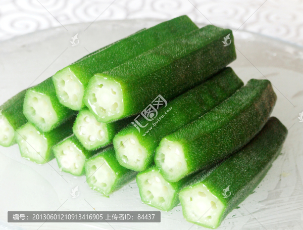 冰鎮(zhèn)黃秋葵
