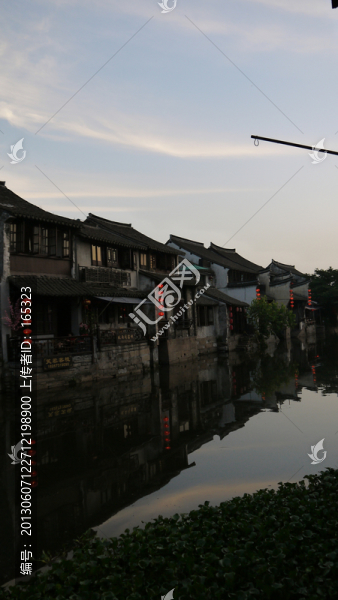 夜色西塘