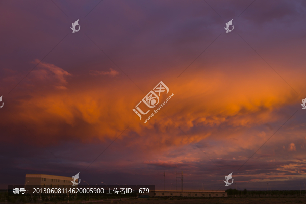 朝霞滿天
