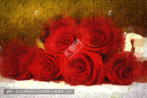 玫瑰花,,（合層）