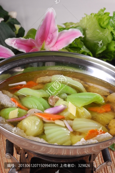 大芥菜煮魚滑