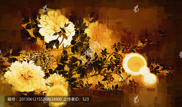 裝飾油畫,（合層）