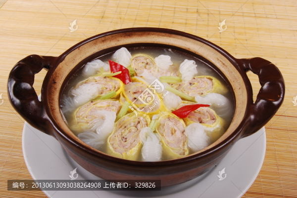 粉絲蛋卷煲