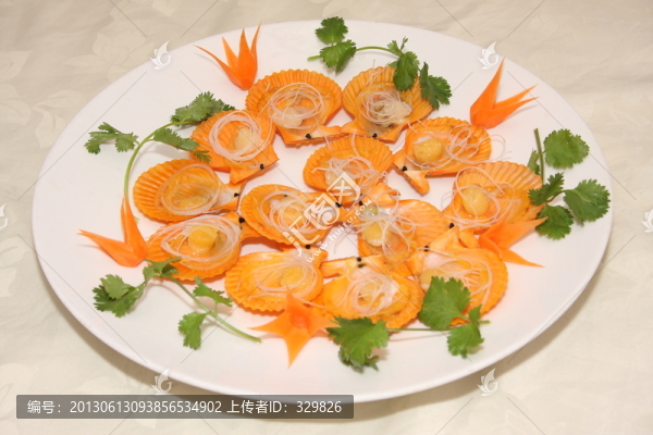 粉絲蒸扇貝