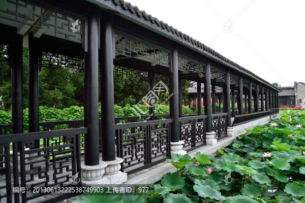 古亭,亭子,古建筑,,走廊