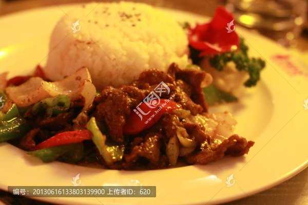 牛柳飯
