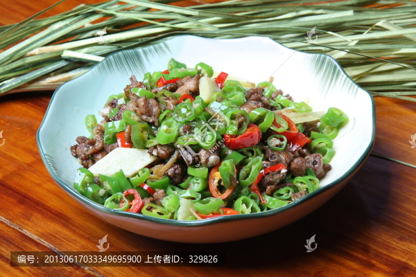 青椒炒仔鴨