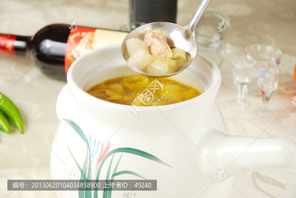 鮮菇保雞湯