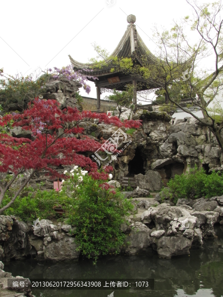 蘇州木瀆,嚴(yán)家花園,庭院深深