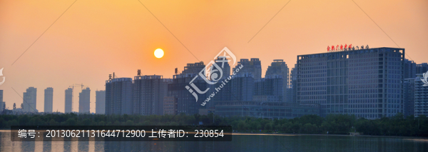 合肥政務(wù)區(qū),政務(wù)新區(qū)天鵝湖畔