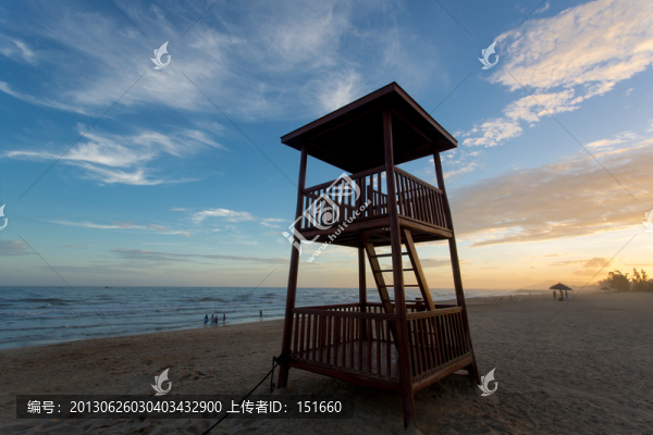 三亞灣黃昏