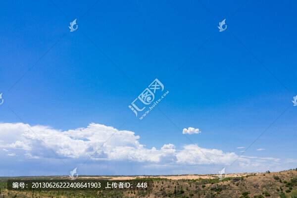 高原的天空