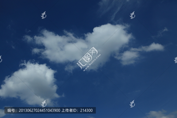藍天白云