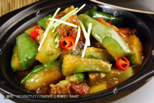 咸魚燒茄子