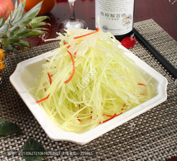 蟄頭拌青筍