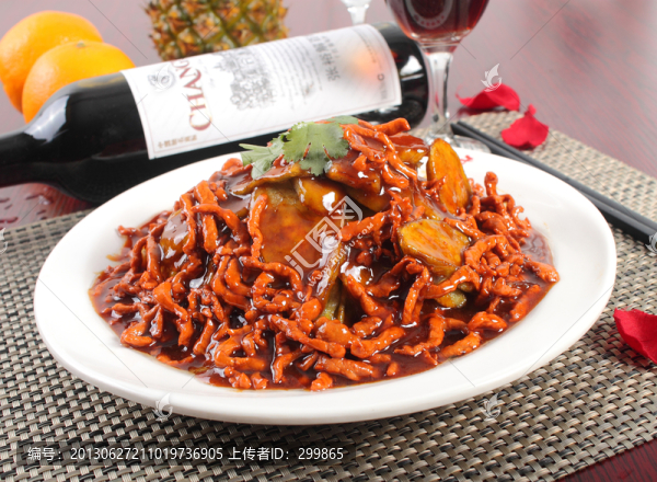 肉絲焗茄子