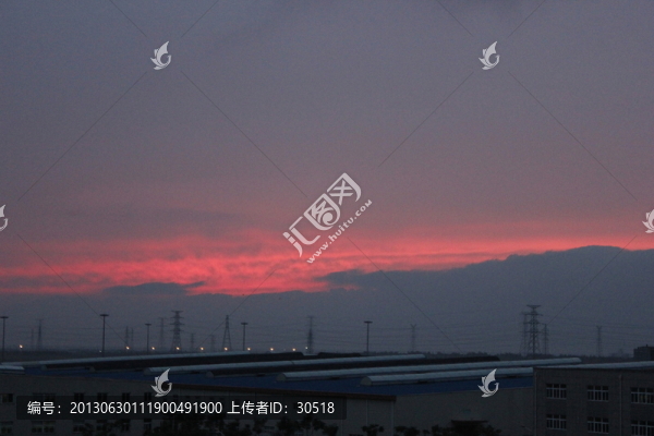 晚霞