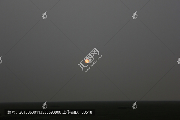 海邊落日