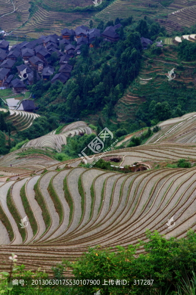 梯田與山寨