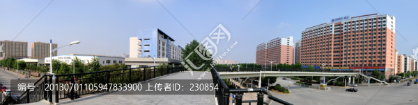 工業(yè)園建筑,人行立交橋