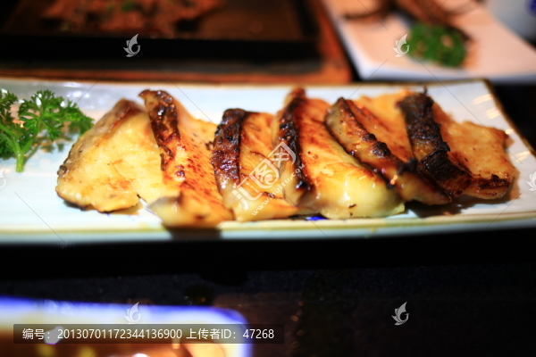 烤鱈魚
