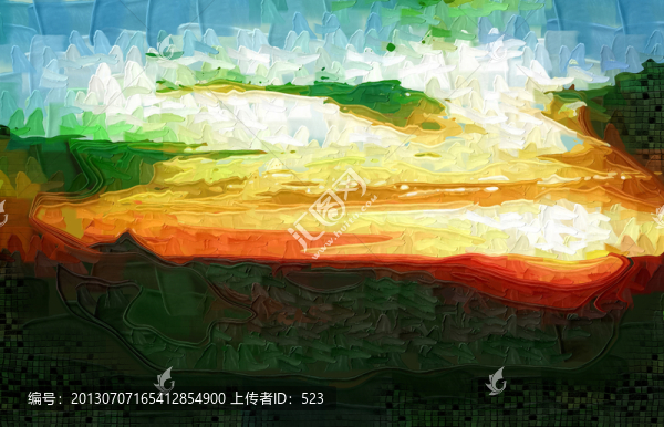 晚霞