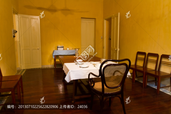 越南河內(nèi),胡志明故居,餐廳