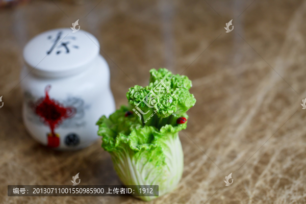 白菜,茶罐