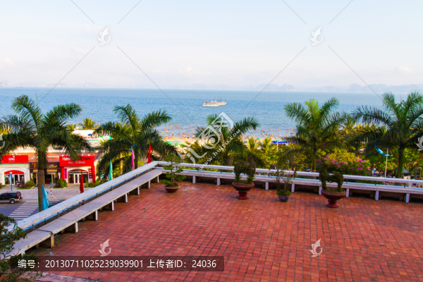 度假酒店觀景大陽臺(tái)