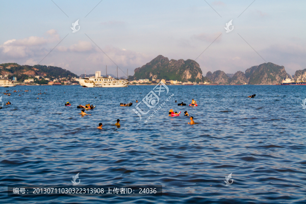 越南下龍灣,大海
