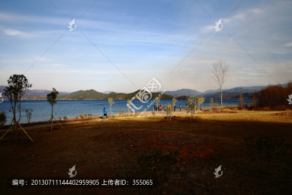冬日瀘沽湖