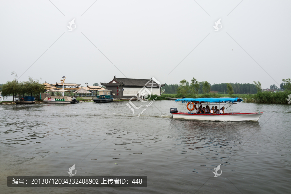 白洋淀,游船