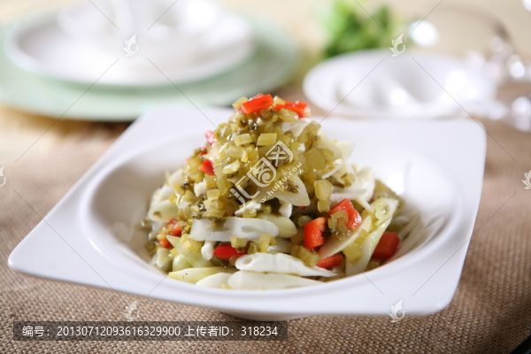 雪菜羅漢筍