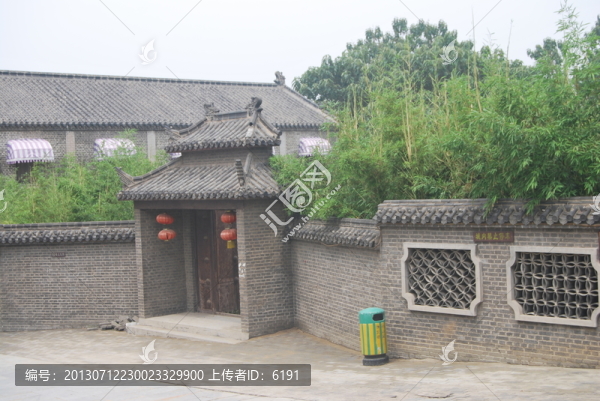 鐵道游擊隊,,影視城,院墻