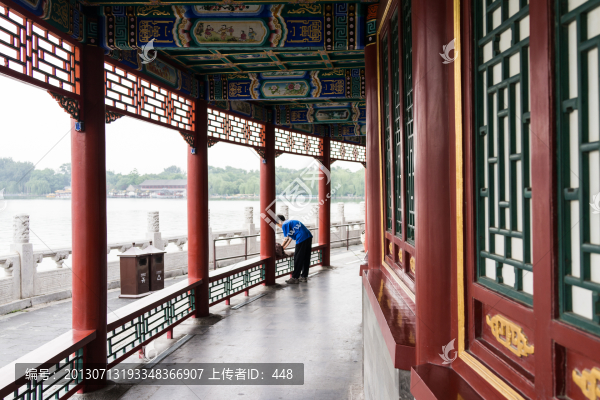 北海公園,長廊