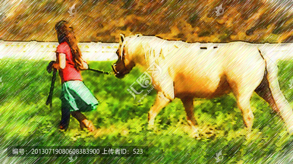 馬裝飾畫