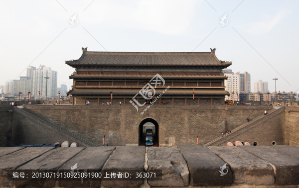 西安城墻門樓