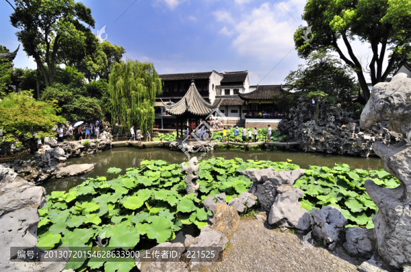蘇州獅子林夏景