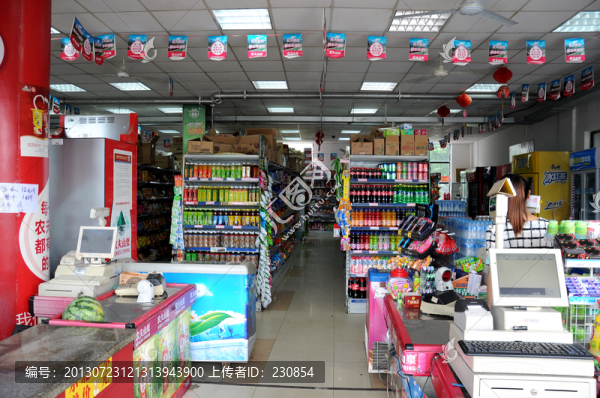 校園超市內(nèi)景,商店