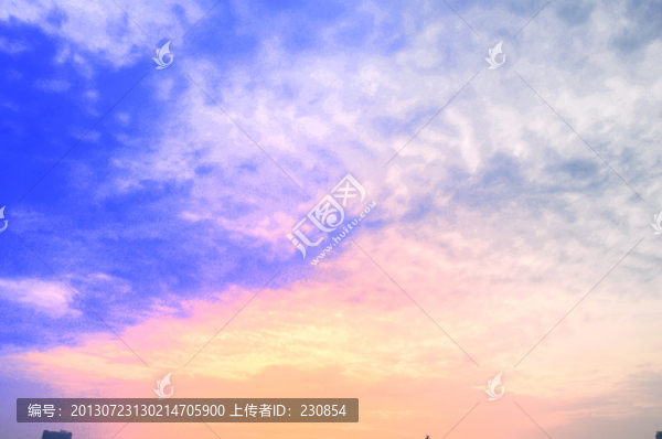 彩云,晚霞