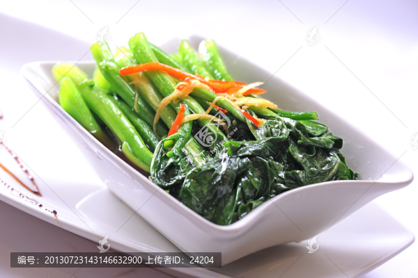 白灼菜心