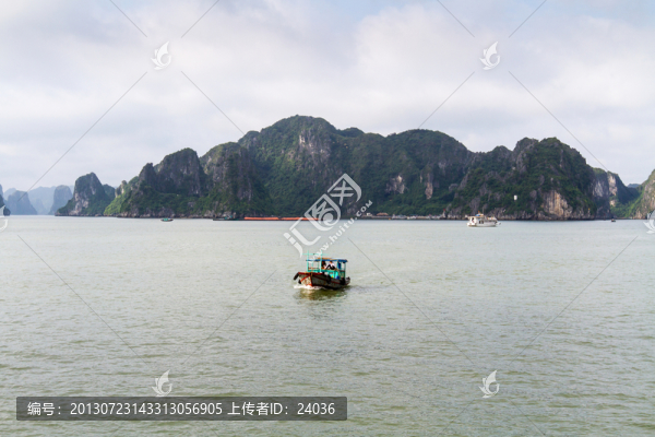 越南下龍灣,海上桂林,快艇