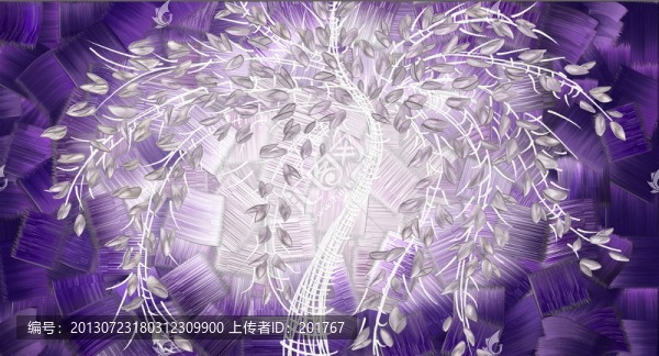 發(fā)財(cái)樹,油畫