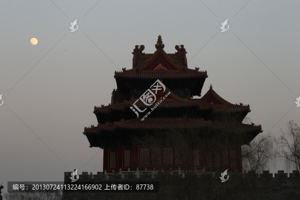 故宮角樓